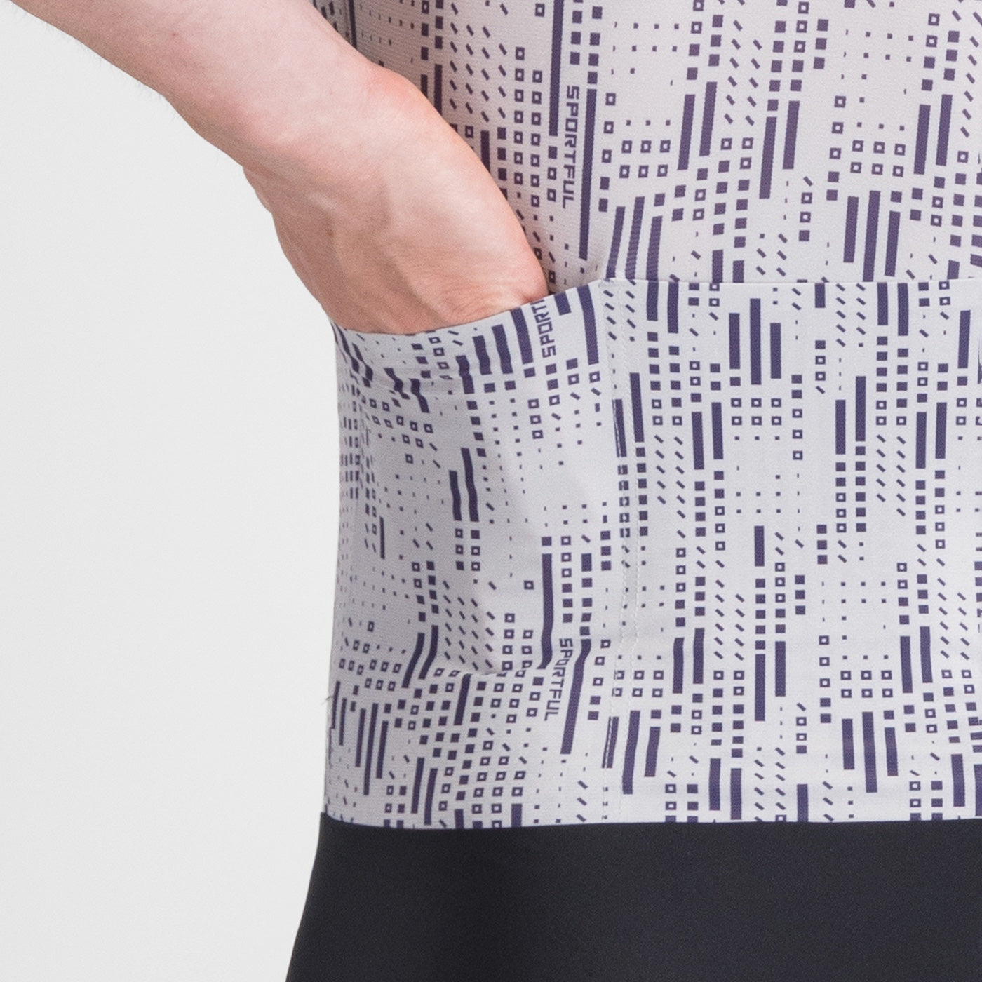 SPORTFUL G-SUIT Korte Mouw Zwart/Grijs