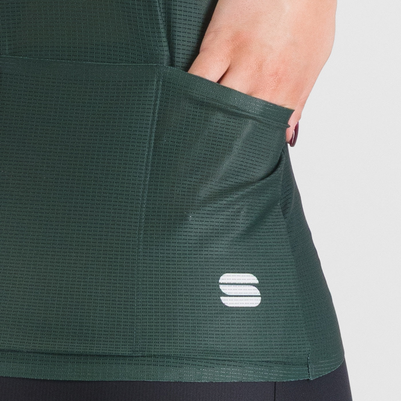 Dames SPORTFUL LIGHT 2 Korte Mouw Jersey Khaki