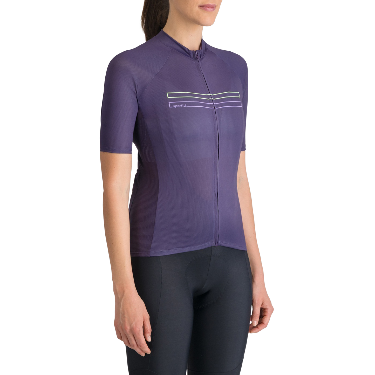 Damesshirt SPORTFUL STARLIGHT 2 korte mouwen paars