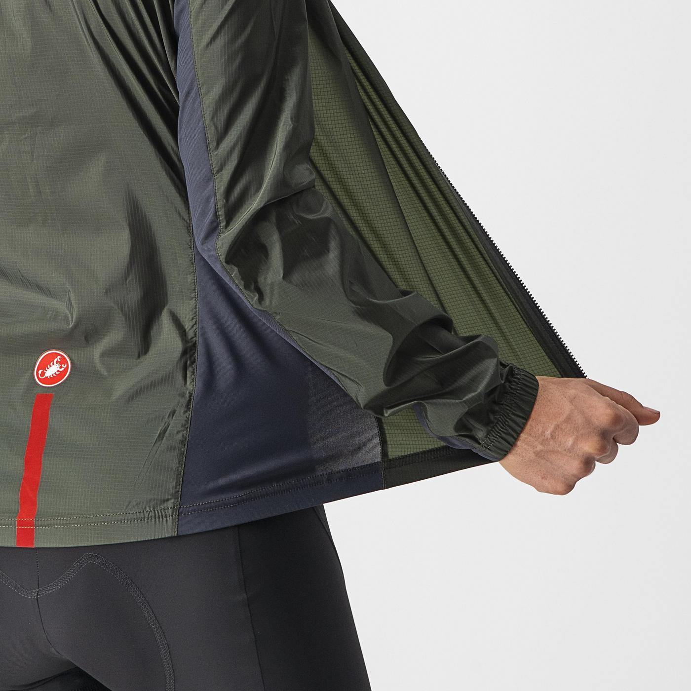 CASTELLI SQUADRA STRETCH Jas Dames Khaki