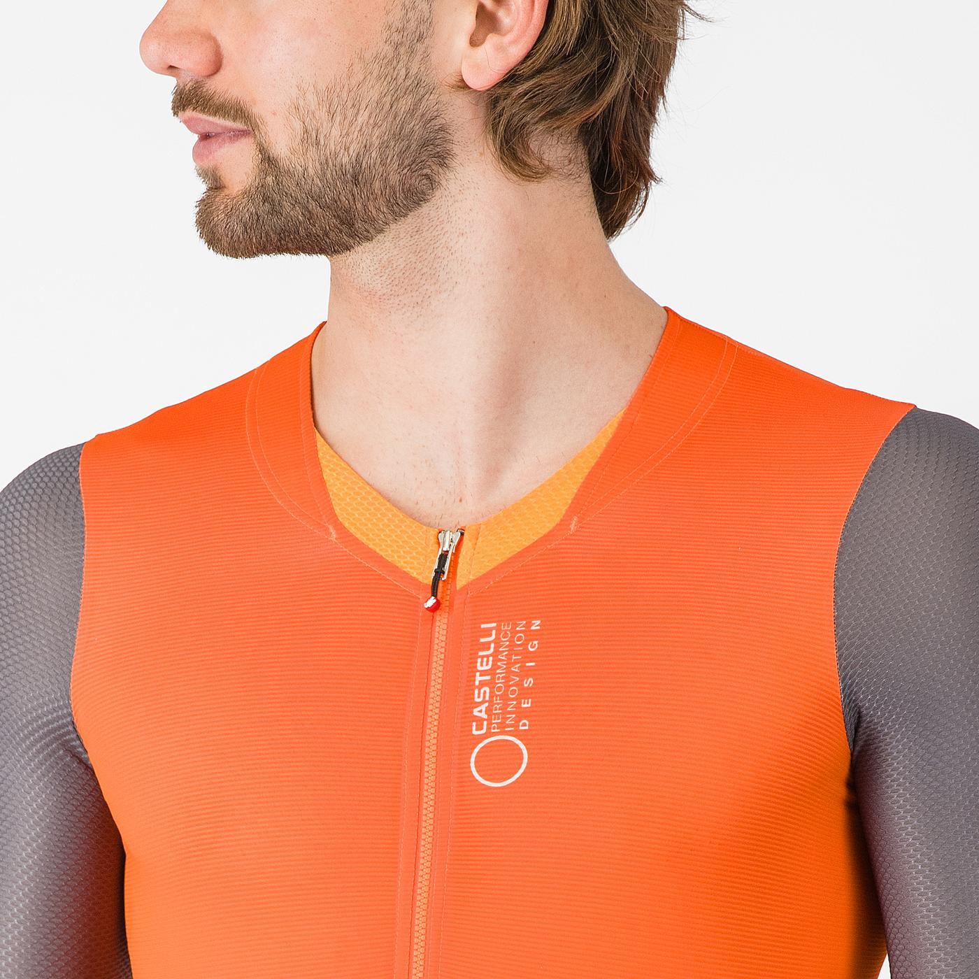 CASTELLI SATURDAY MORNING Jumpsuit Oranje/Grijs