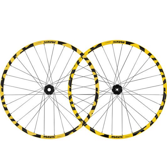 Paar MAVIC DEEMAX DH YLW 29" wielen 20x110mm/12x157mm Boost