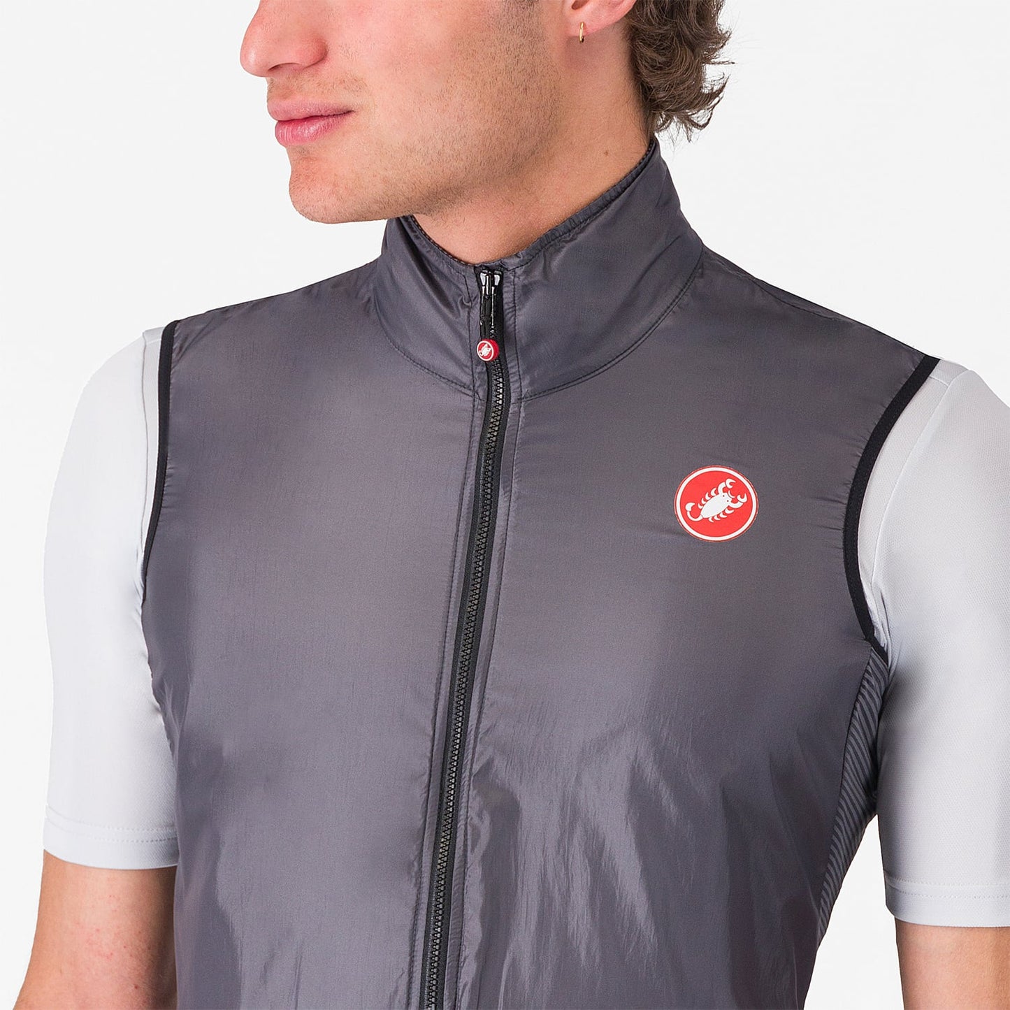 CASTELLI ARIA Mouwloos Vest Donkergrijs