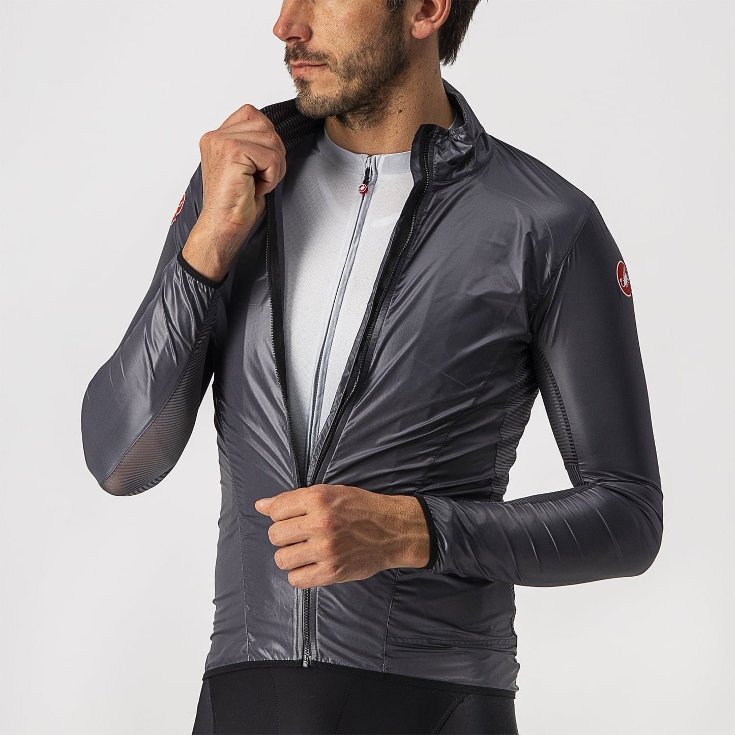 CASTELLI ARIA SHELL Jas Donkergrijs