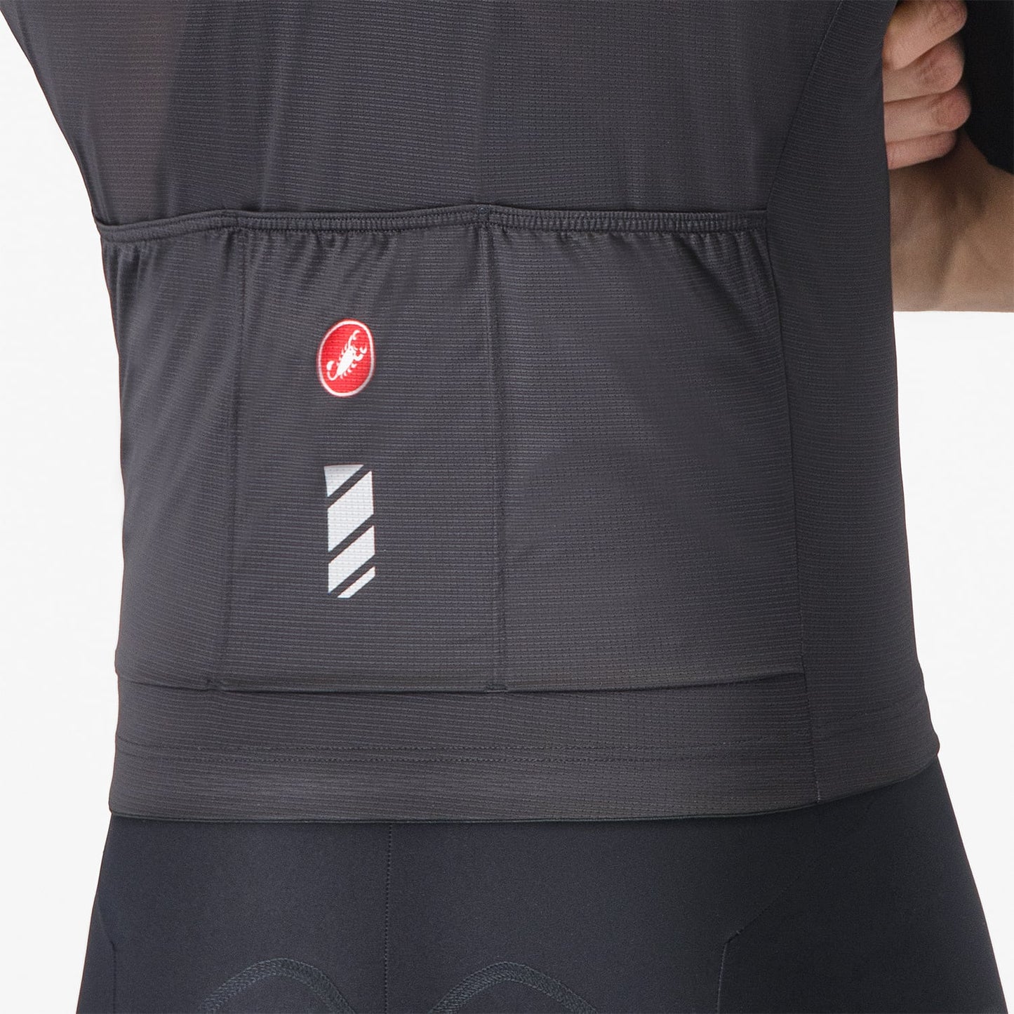 CASTELLI UNLIMITED ENTRATA 3 Korte Mouw Jersey Zwart