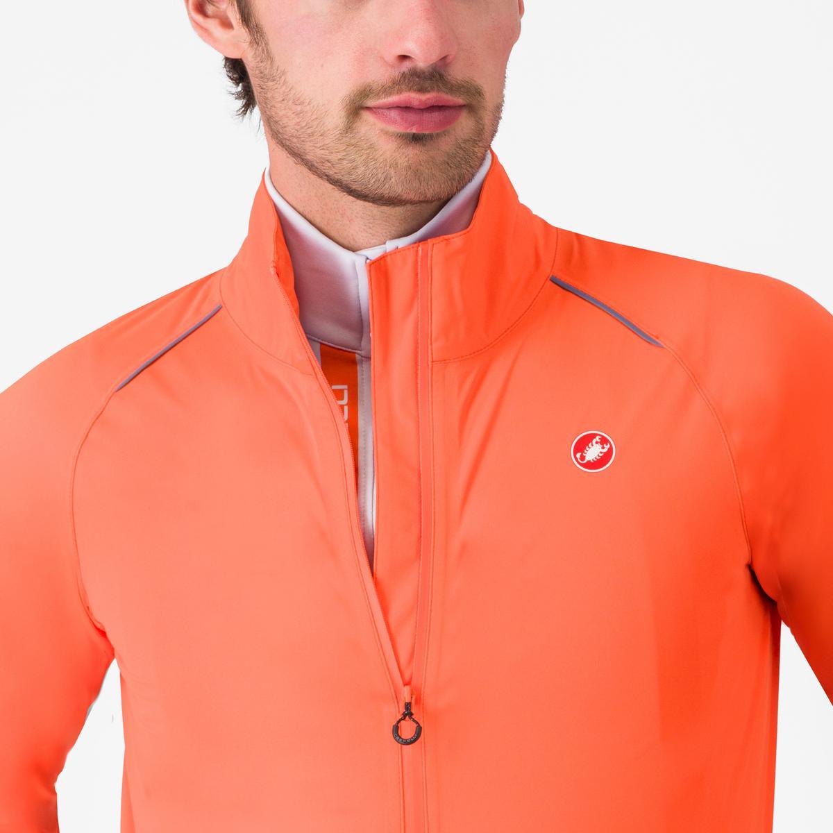 CASTELLI EMERGENCY 3 RAIN Jas Oranje