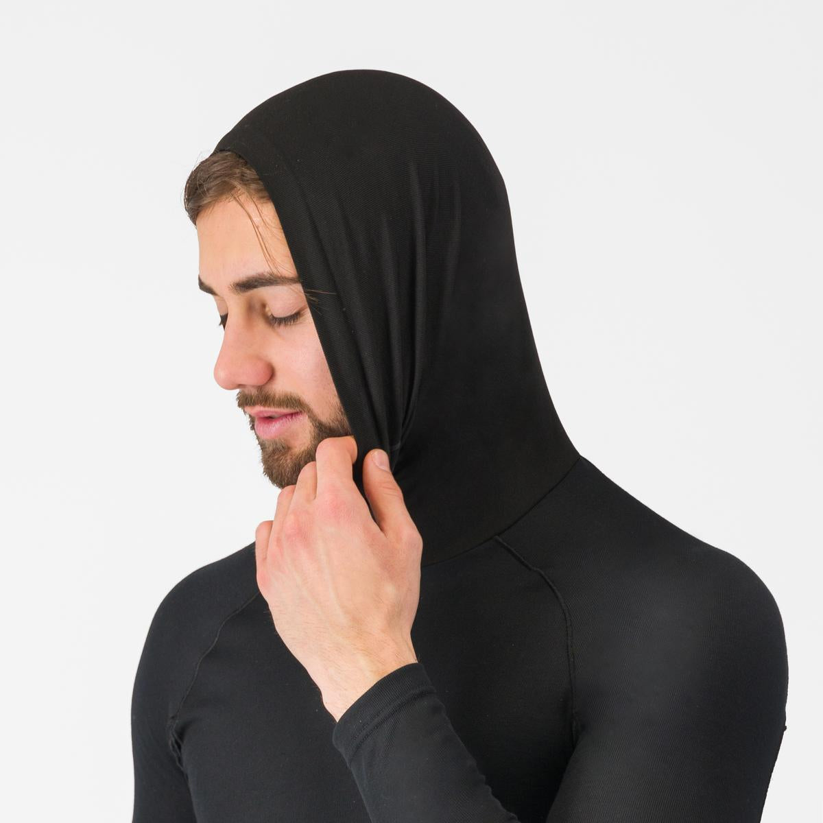 CASTELLI FLANDERS 2 HIGH NECK WARMER Lange Mouw Ondergoed Zwart