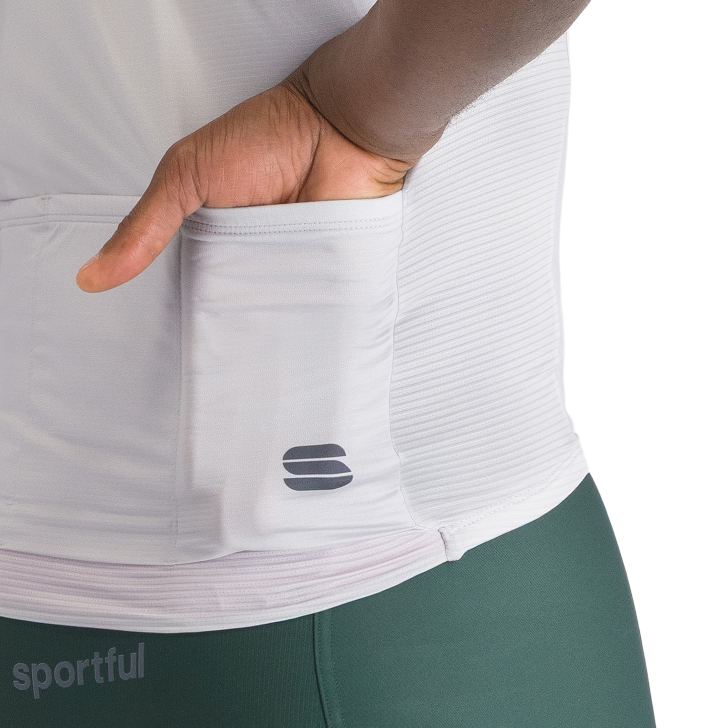 SPORTFUL SUPERNOVA Korte Mouw Jersey Grijs