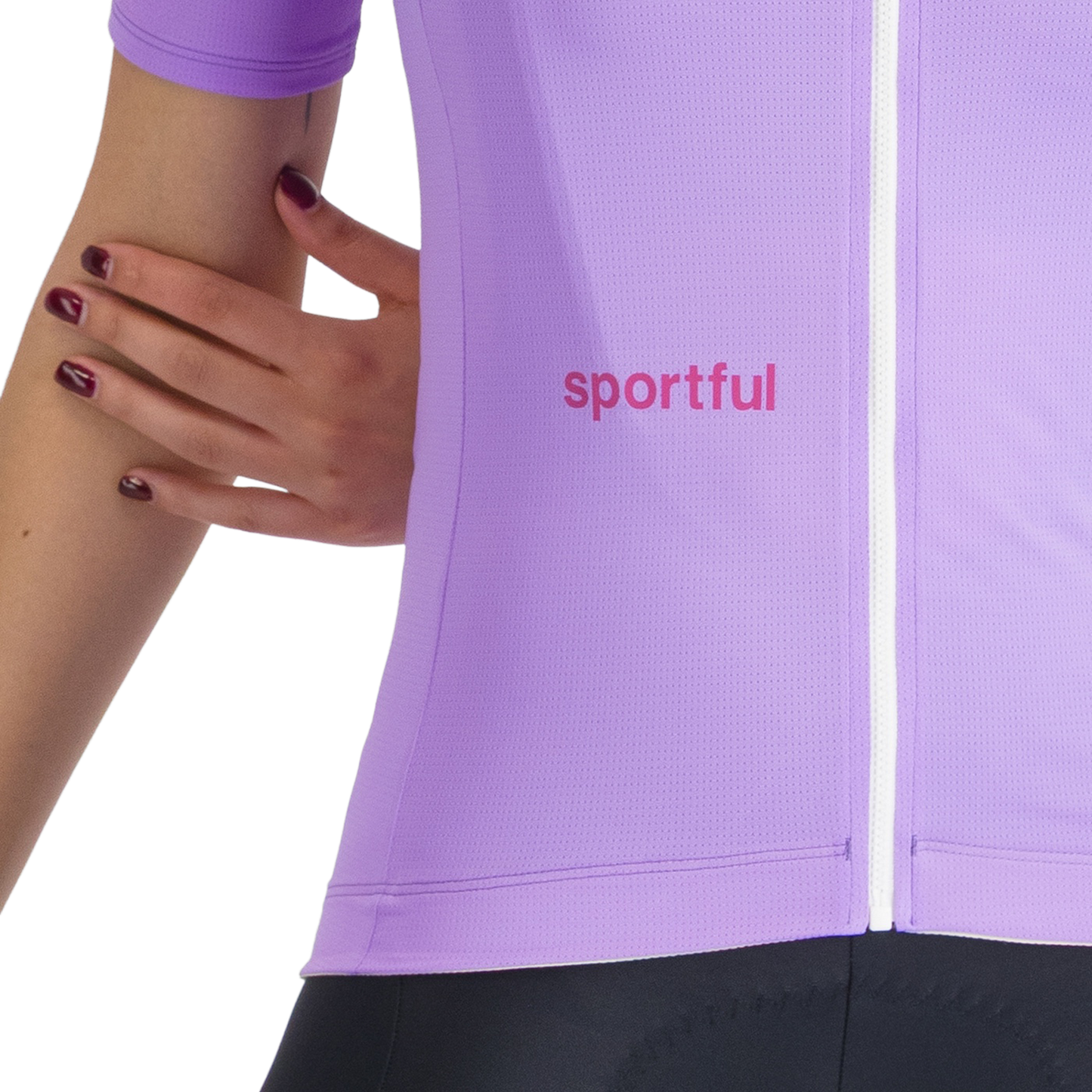 Dames SPORTFUL CLASSIC korte mouwen Jersey paars