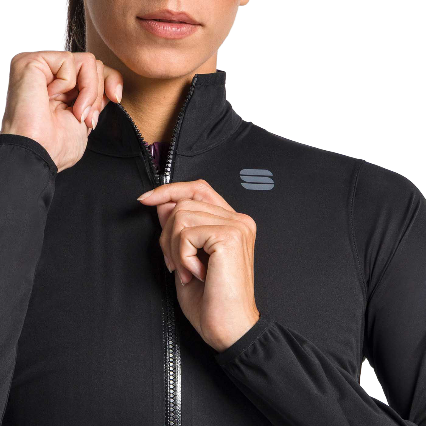 Dames SPORTFUL FIANDRE AQUA Jas Zwart