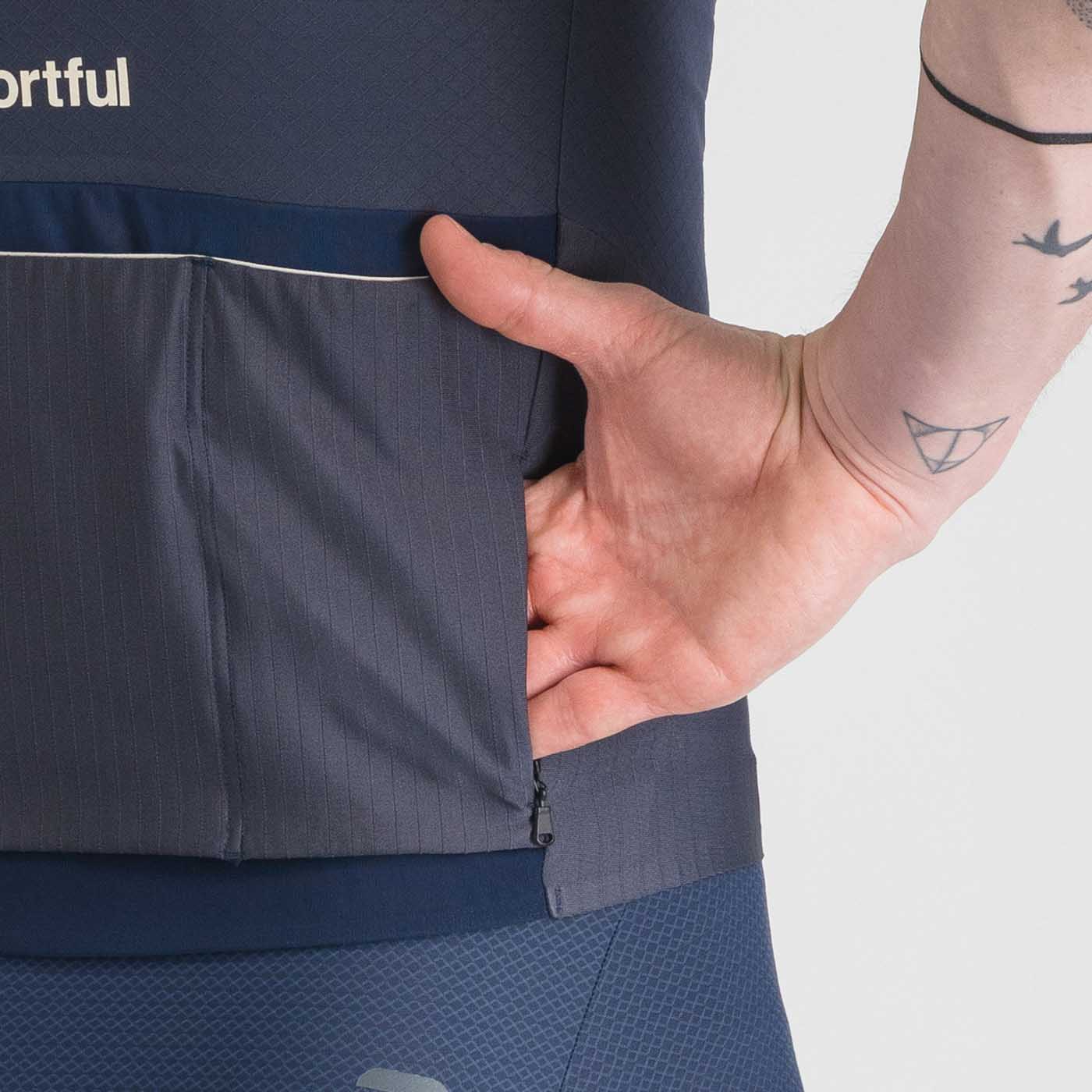 SPORTFUL HYPEREPIC Korte Mouw Jersey Navy