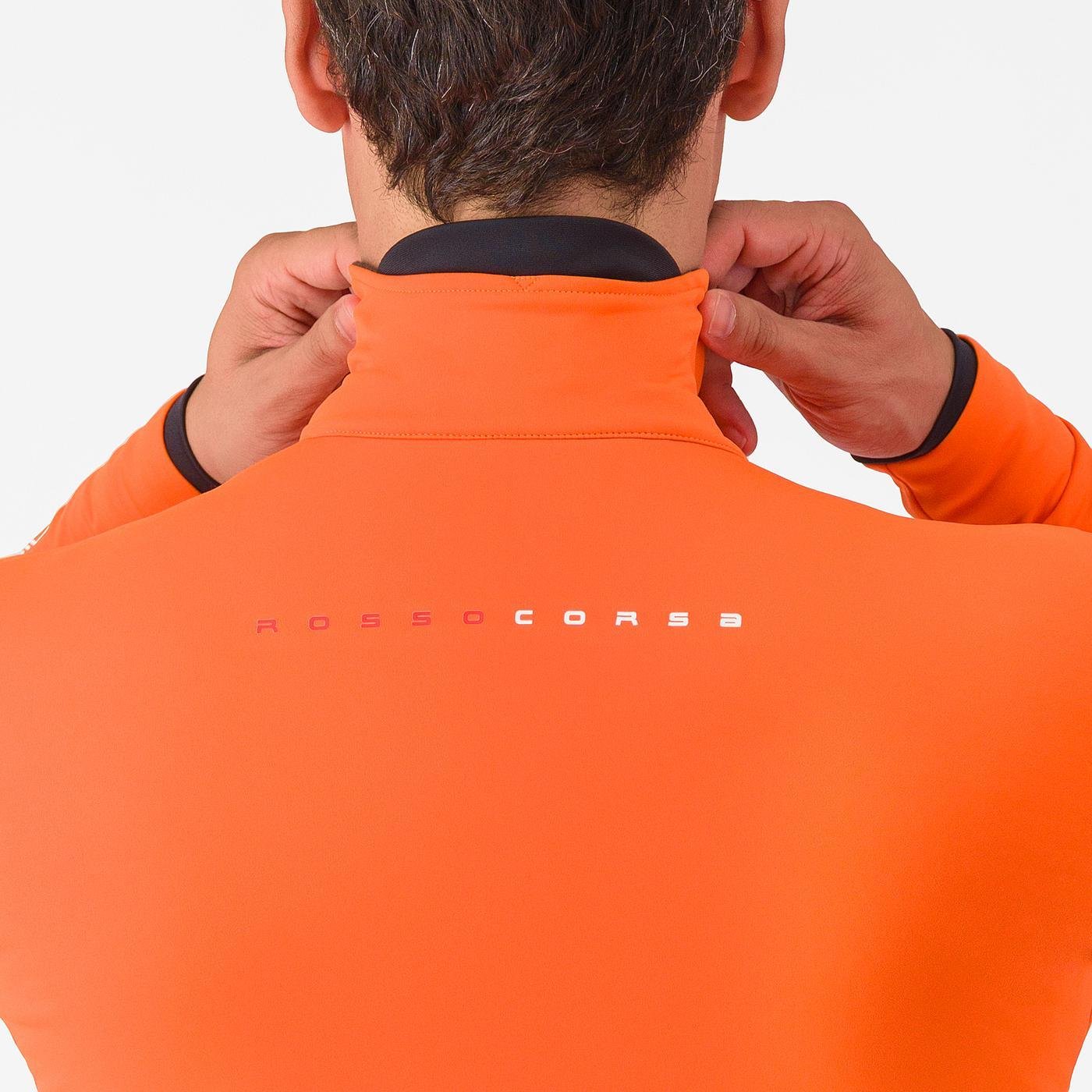 CASTELLI ALPHA 150 Jas Oranje/Zwart