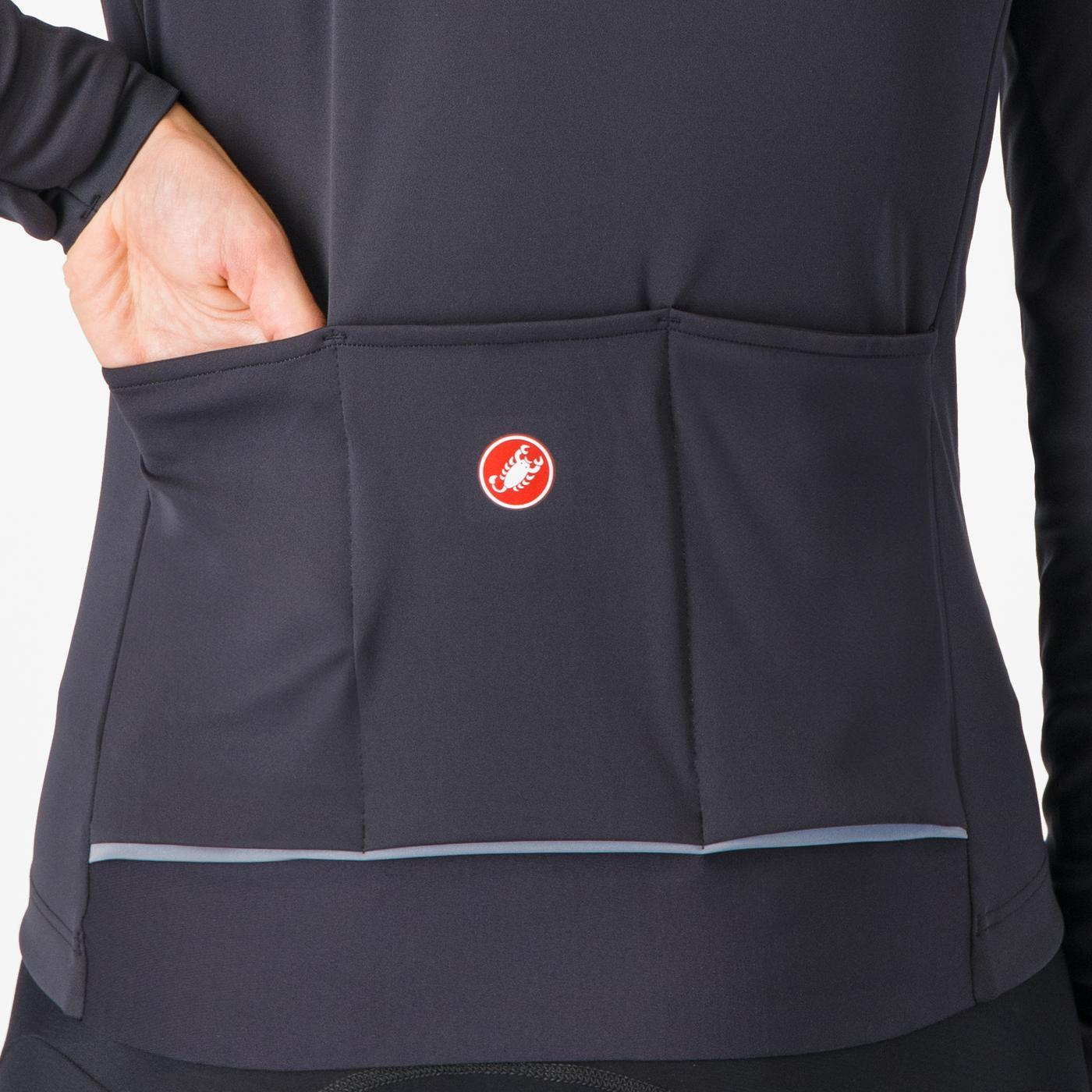 CASTELLI ALPHA 150 Damesjas Zwart