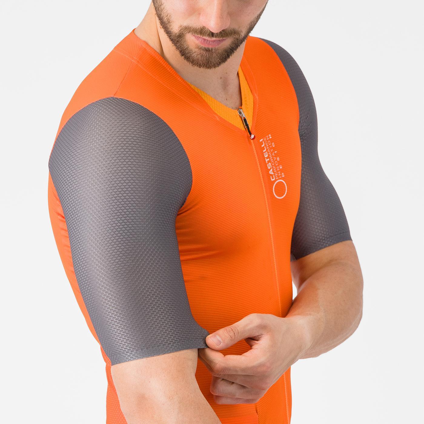 CASTELLI SATURDAY MORNING Jumpsuit Oranje/Grijs