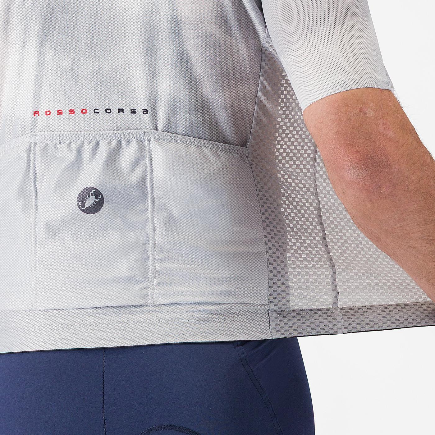 CASTELLI CLIMBER'S A/C Korte Mouw Jersey Grijs 2026