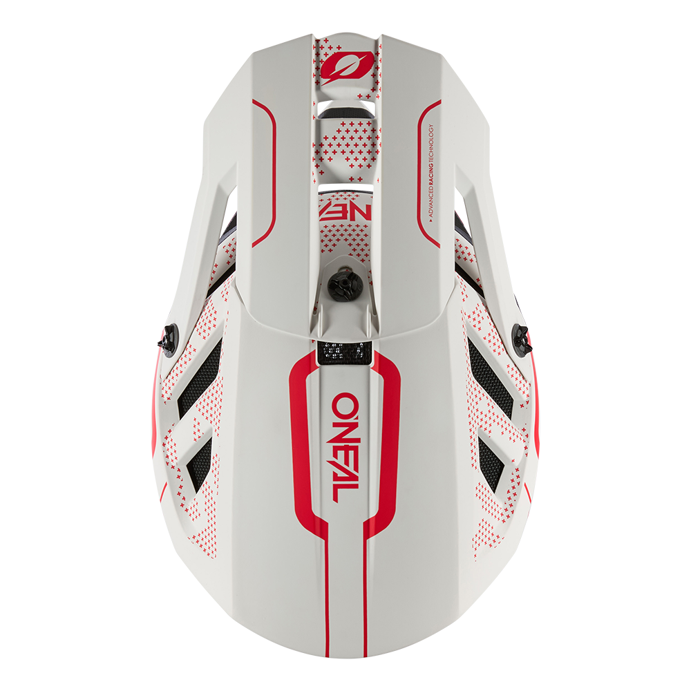 O'NEAL BLADE POLYACRYLITE STRIKE MTB Helm Wit/Rood