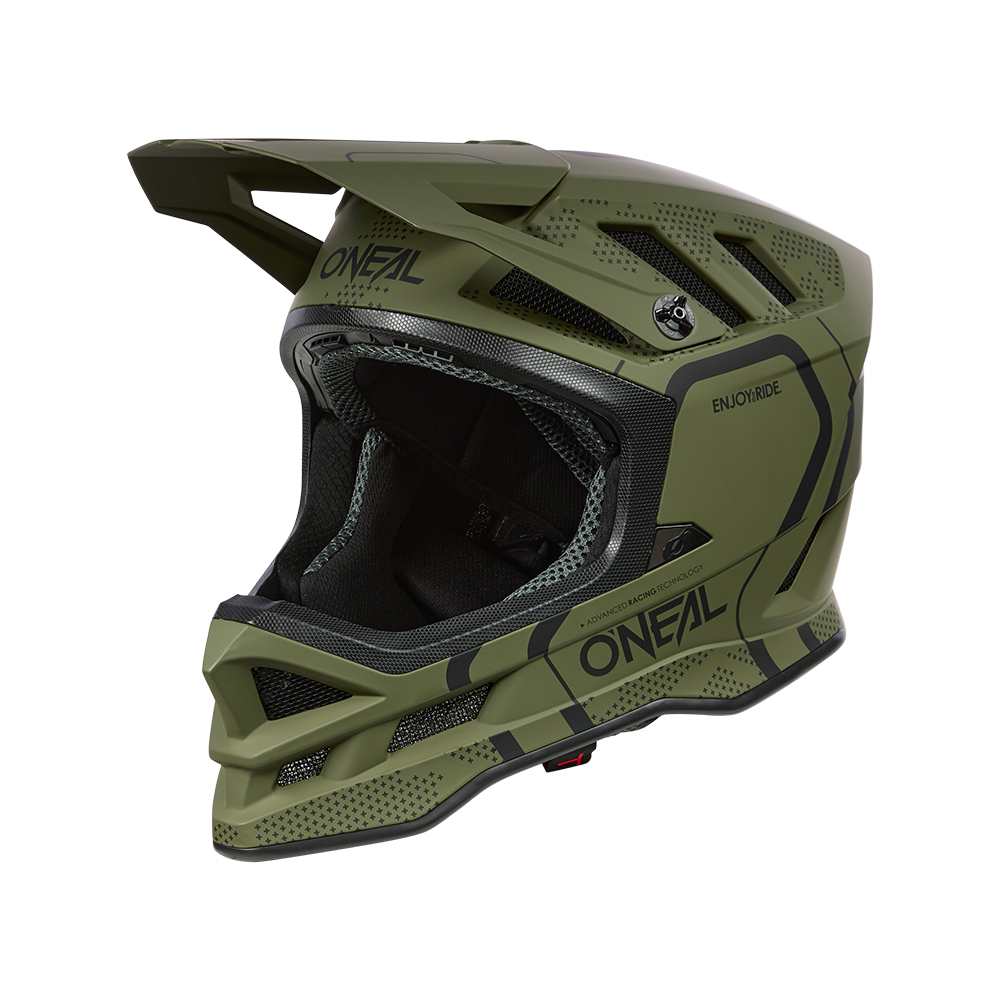 O'NEAL BLADE POLYACRYLITE STRIKE MTB Helm Groen/Zwart
