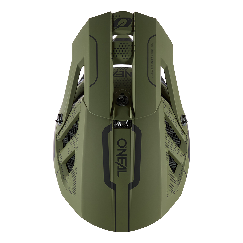 O'NEAL BLADE POLYACRYLITE STRIKE MTB Helm Groen/Zwart