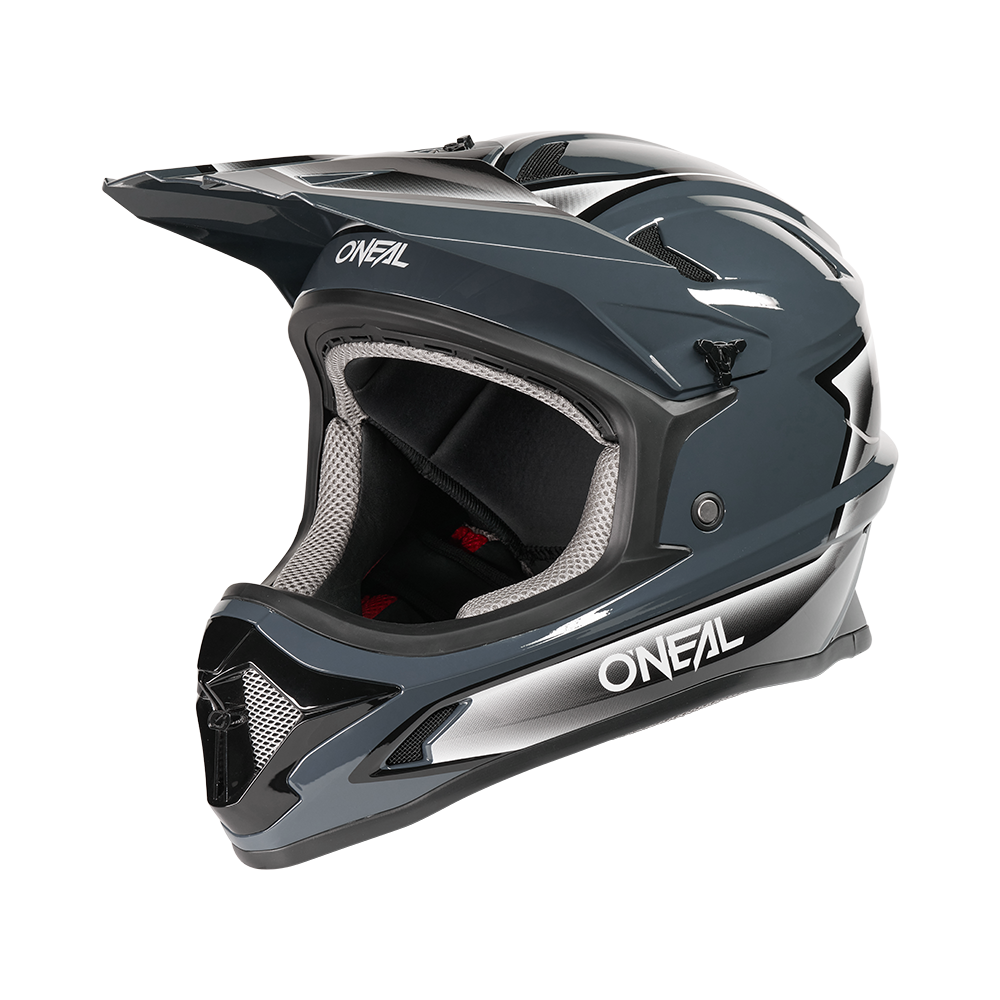 O'NEAL SONUS SLICK MTB-helm Zwart/Grijs