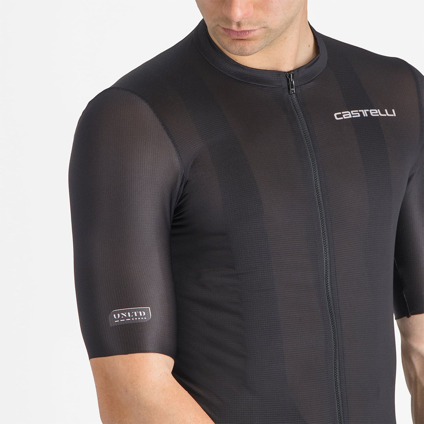 CASTELLI UNLIMITED ENTRATA 3 Korte Mouw Jersey Zwart