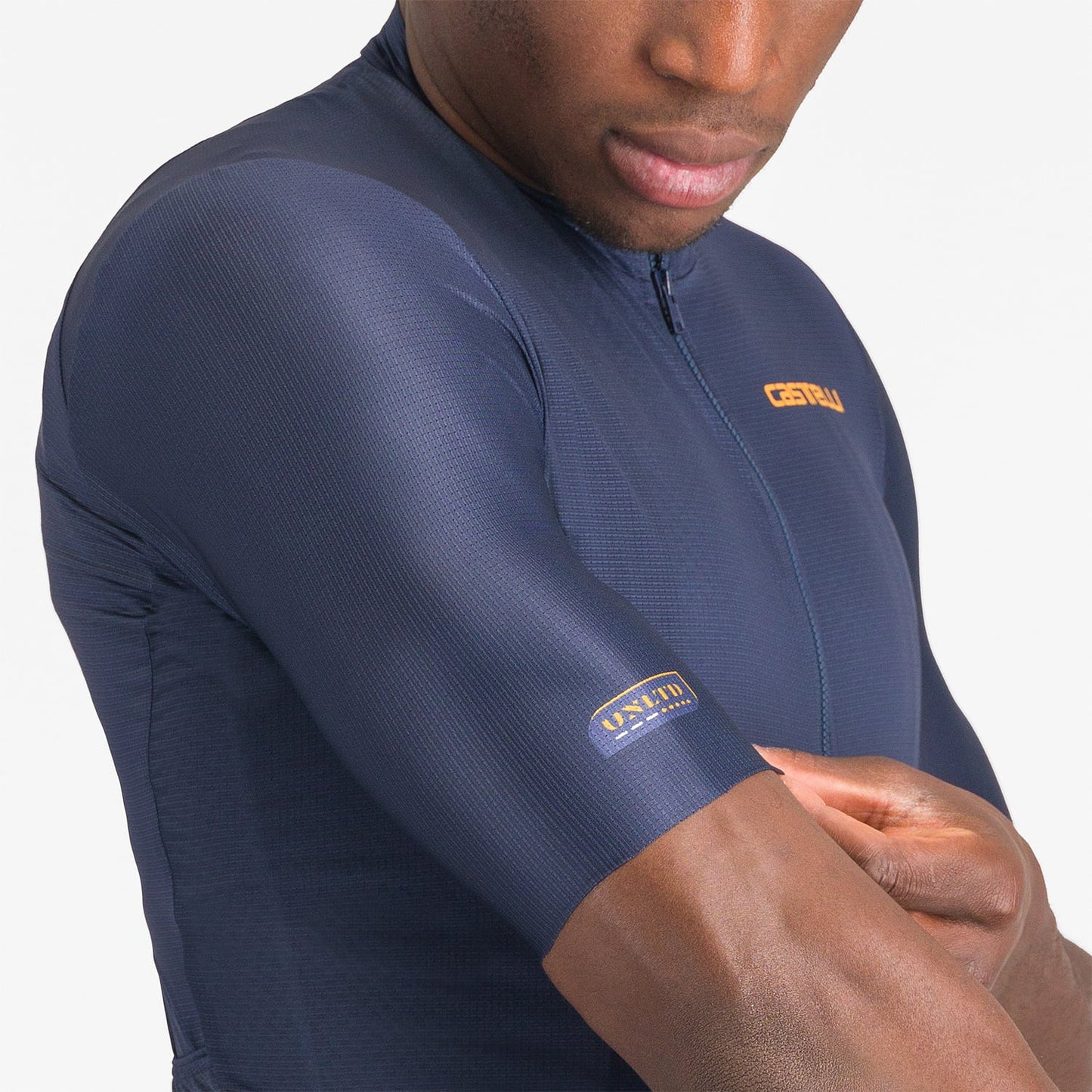 CASTELLI UNLIMITED ENTRATA 3 Korte Mouw Jersey Navy