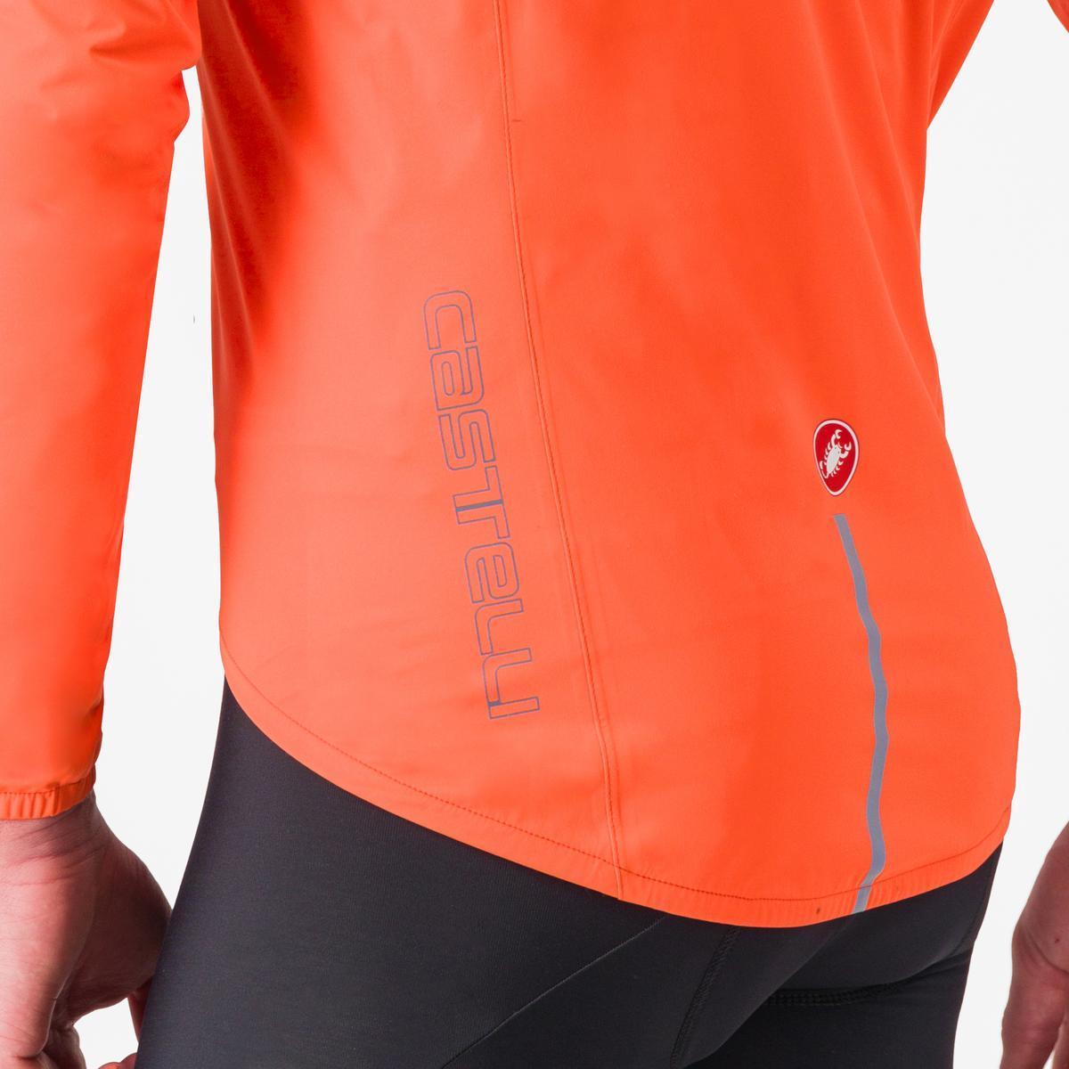 CASTELLI EMERGENCY 3 RAIN Jas Oranje