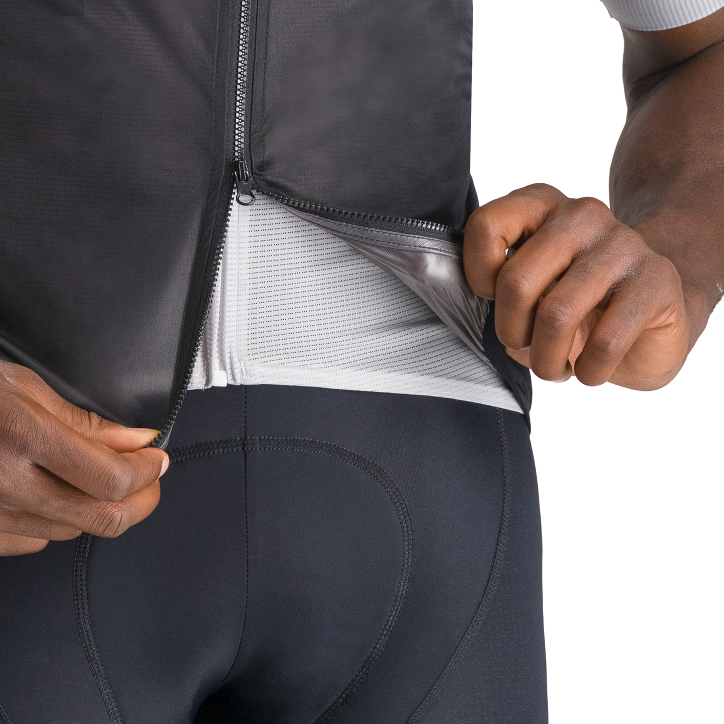 SPORTFUL LIGHT AIR Mouwloos jack Zwart