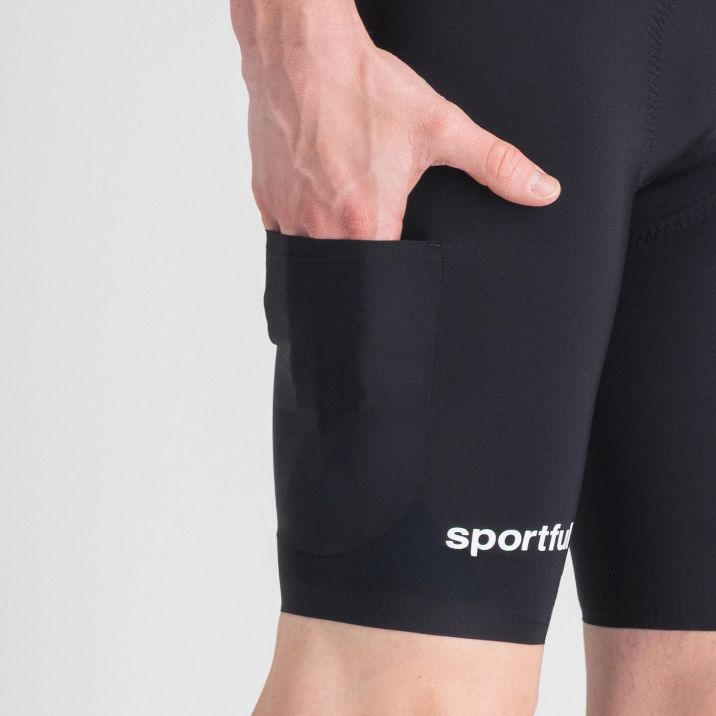 SPORTFUL G-SUIT Korte Mouw Zwart/Grijs