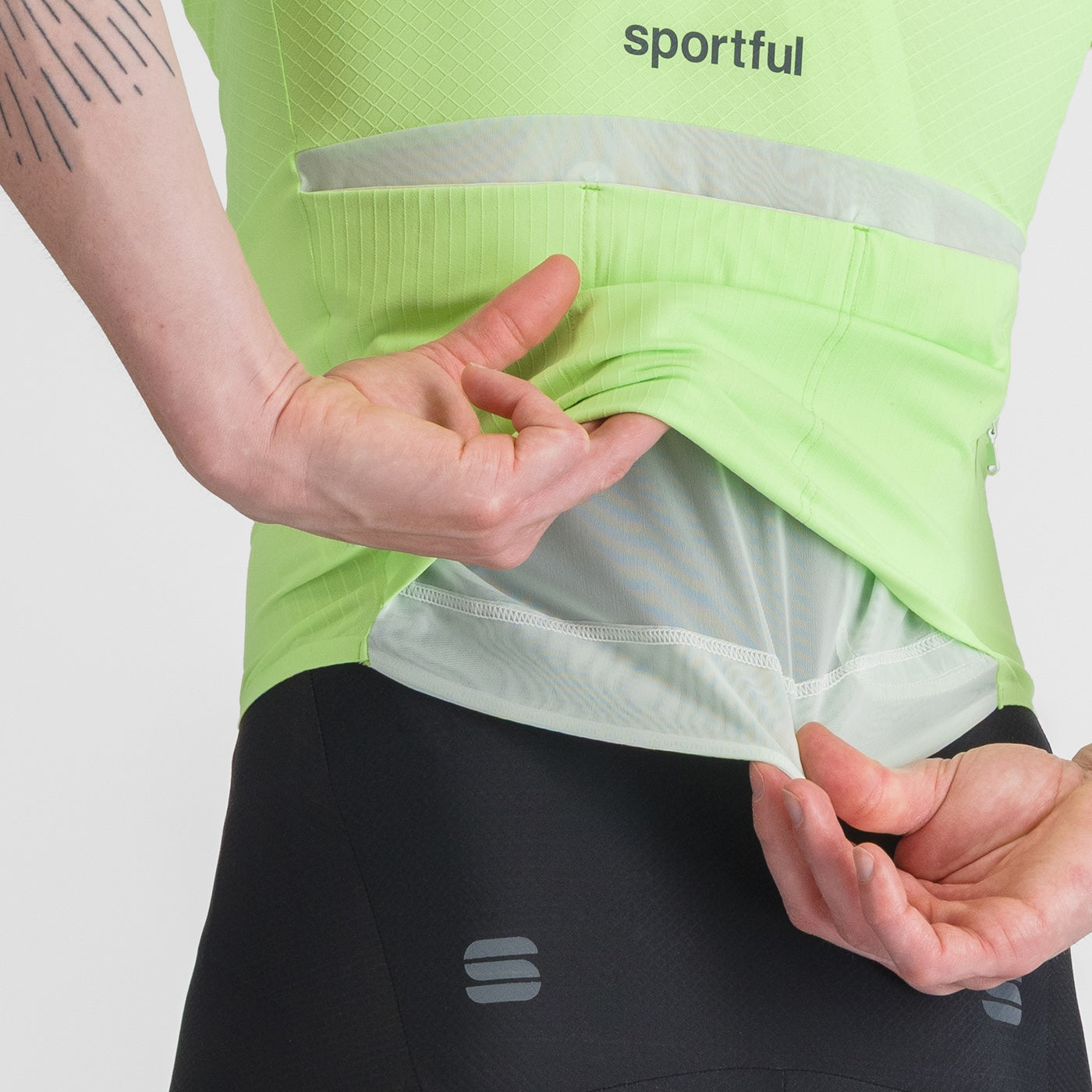 SPORTFUL HYPEREPIC Korte Mouw Jersey Groen