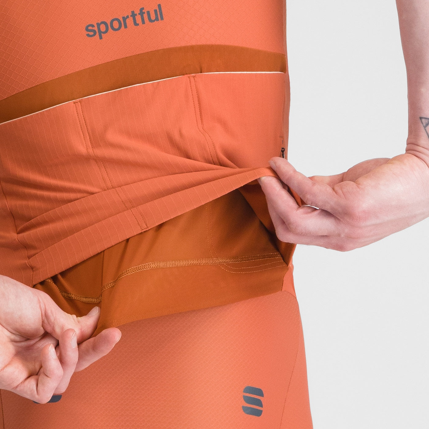 SPORTFUL HYPEREPIC Korte Mouw Jersey Oranje