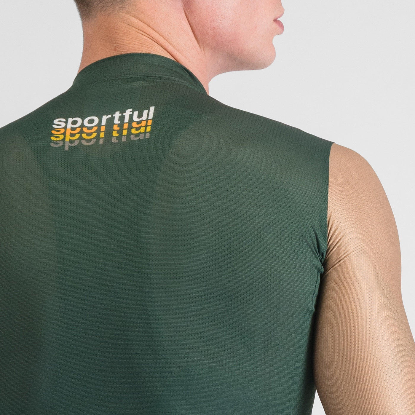 SPORTFUL SUPERGIARA 2 LOGO Korte Mouw Jersey Khaki