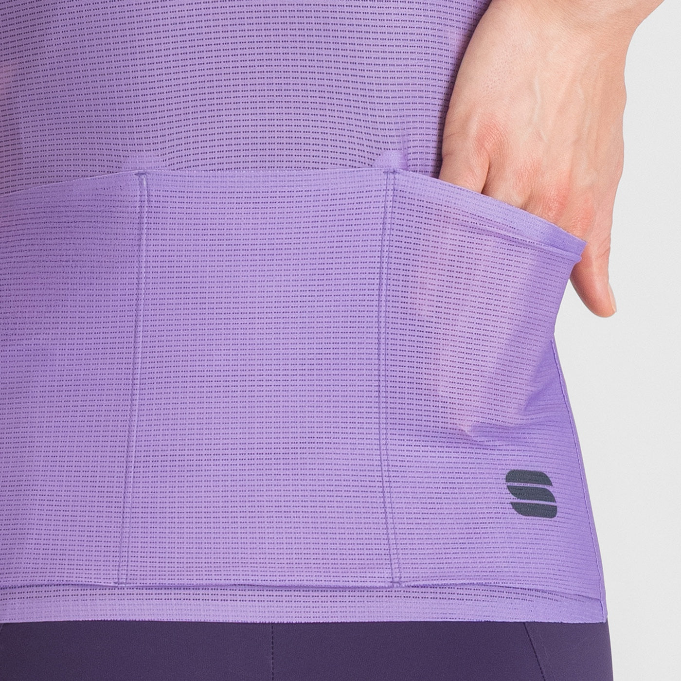 Dames SPORTFUL LIGHT 2 Korte Mouw Jersey Paars