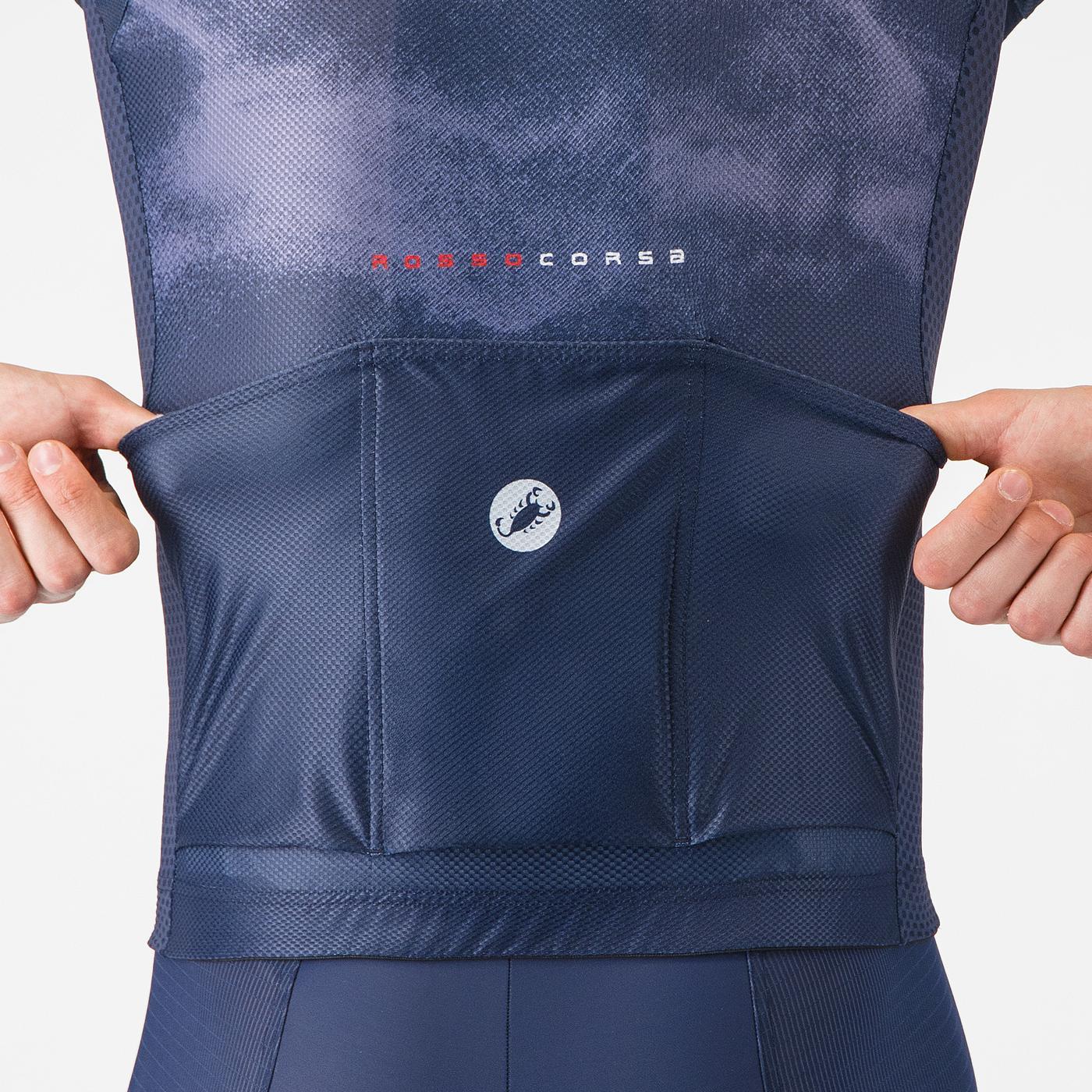 CASTELLI CLIMBER'S A/C Korte Mouw Jersey Navy