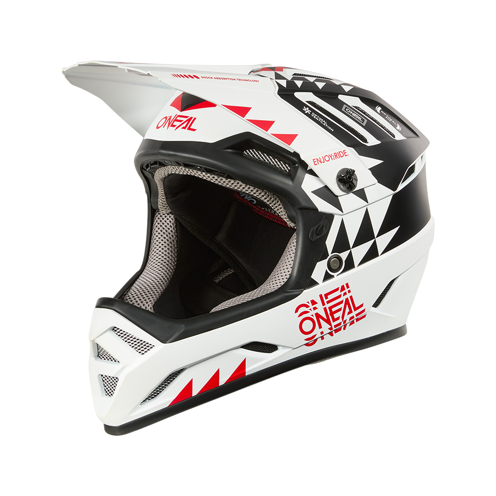 O'NEAL BACKFLIP KNOX MTB Helm Wit/Zwart