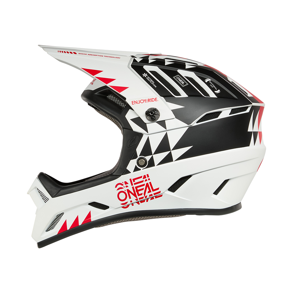 O'NEAL BACKFLIP KNOX MTB Helm Wit/Zwart
