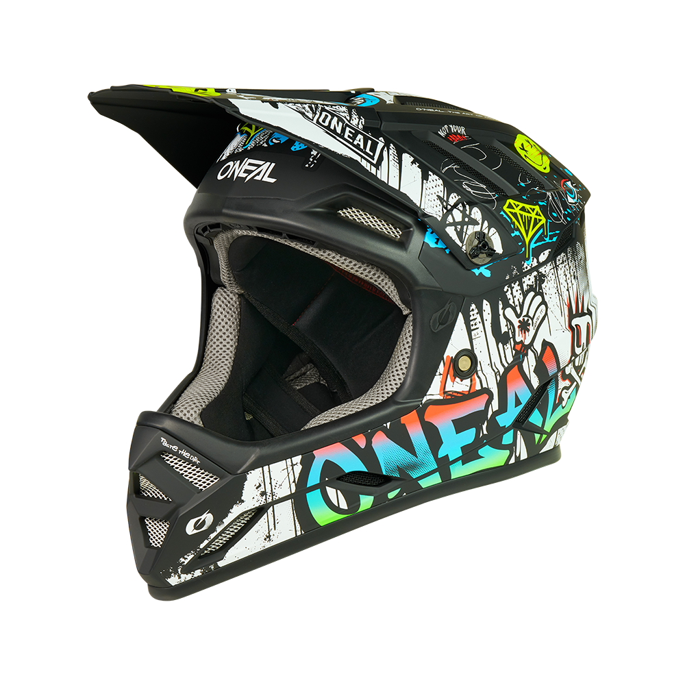 O'NEAL BACKFLIP RANCID MTB Helm Zwart/Wit