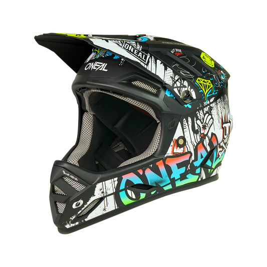 O'NEAL BACKFLIP RANCID MTB Helm Zwart/Wit