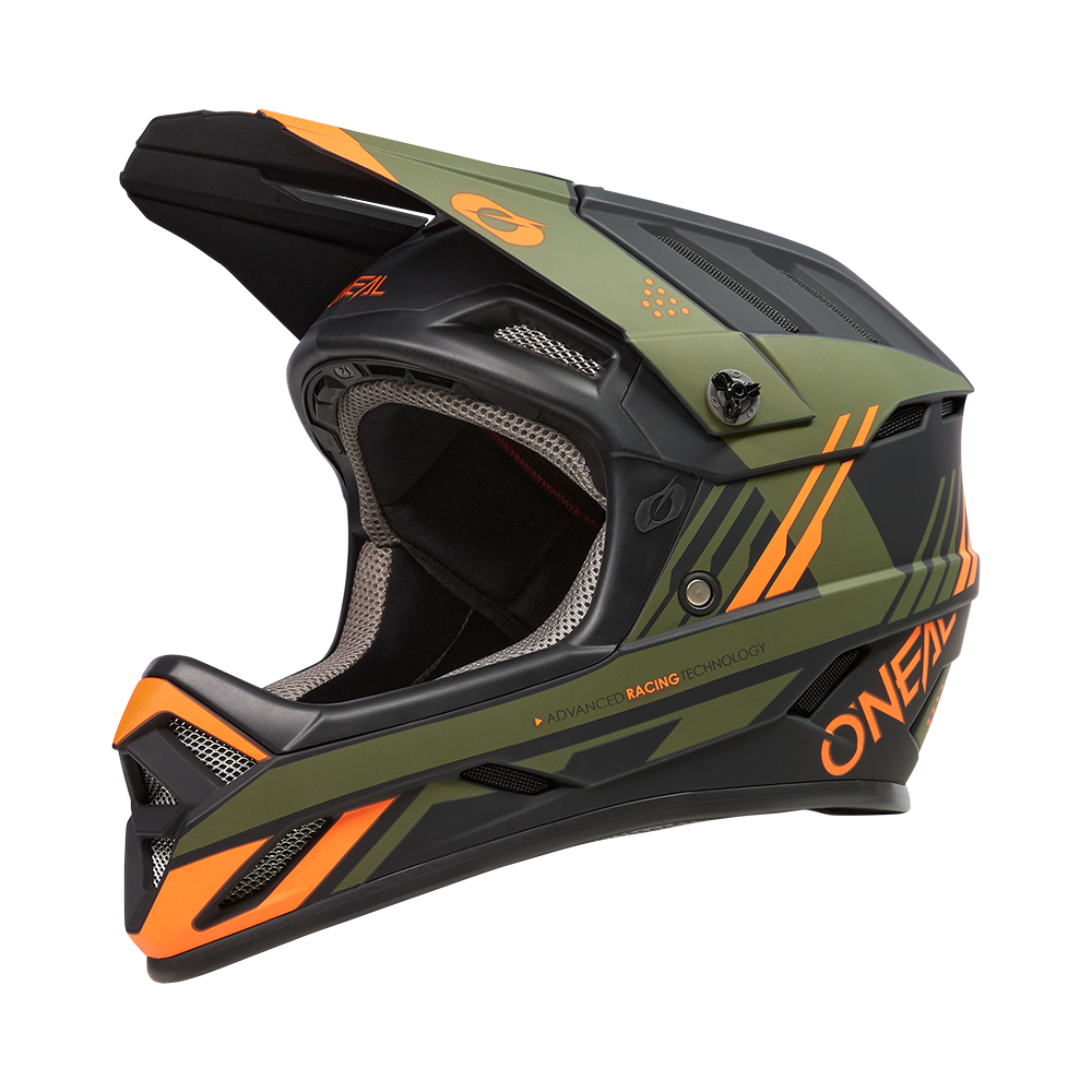 O'NEAL BACKFLIP STRIKE MTB Helm Zwart/Oranje/Groen