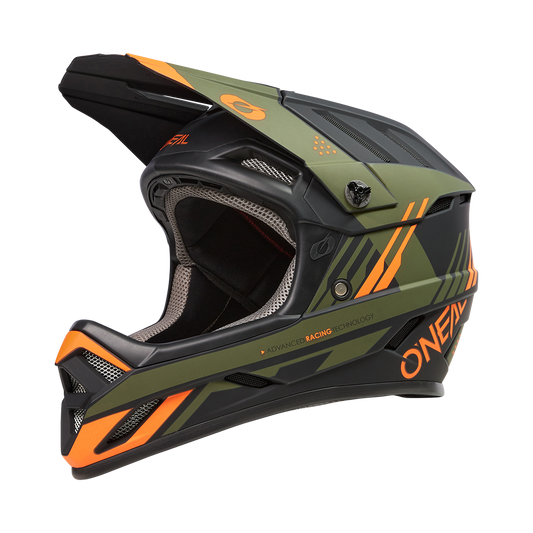 O'NEAL BACKFLIP STRIKE MTB Helm Zwart/Oranje/Groen