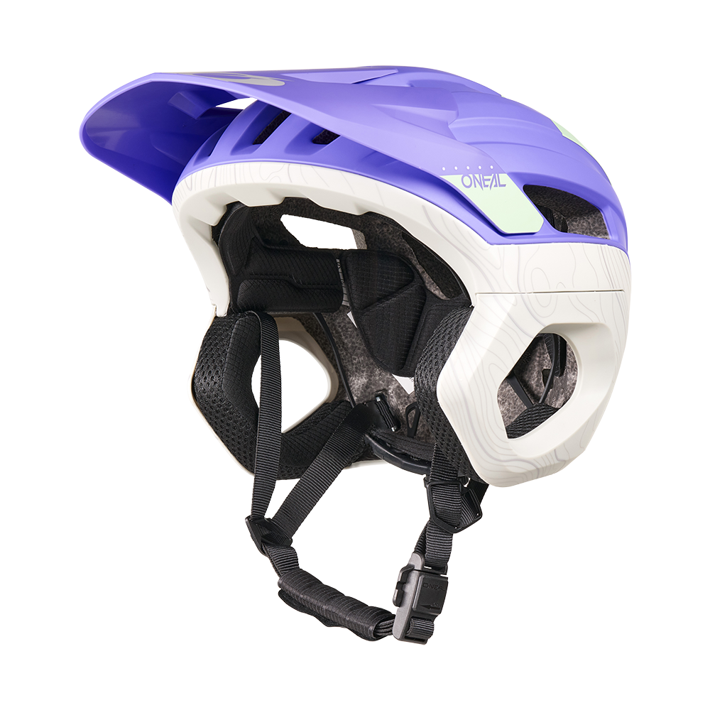 O'NEAL TRAPPER EVO TOPO MTB Helm Paars