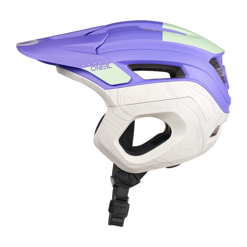 O'NEAL TRAPPER EVO TOPO MTB Helm Paars