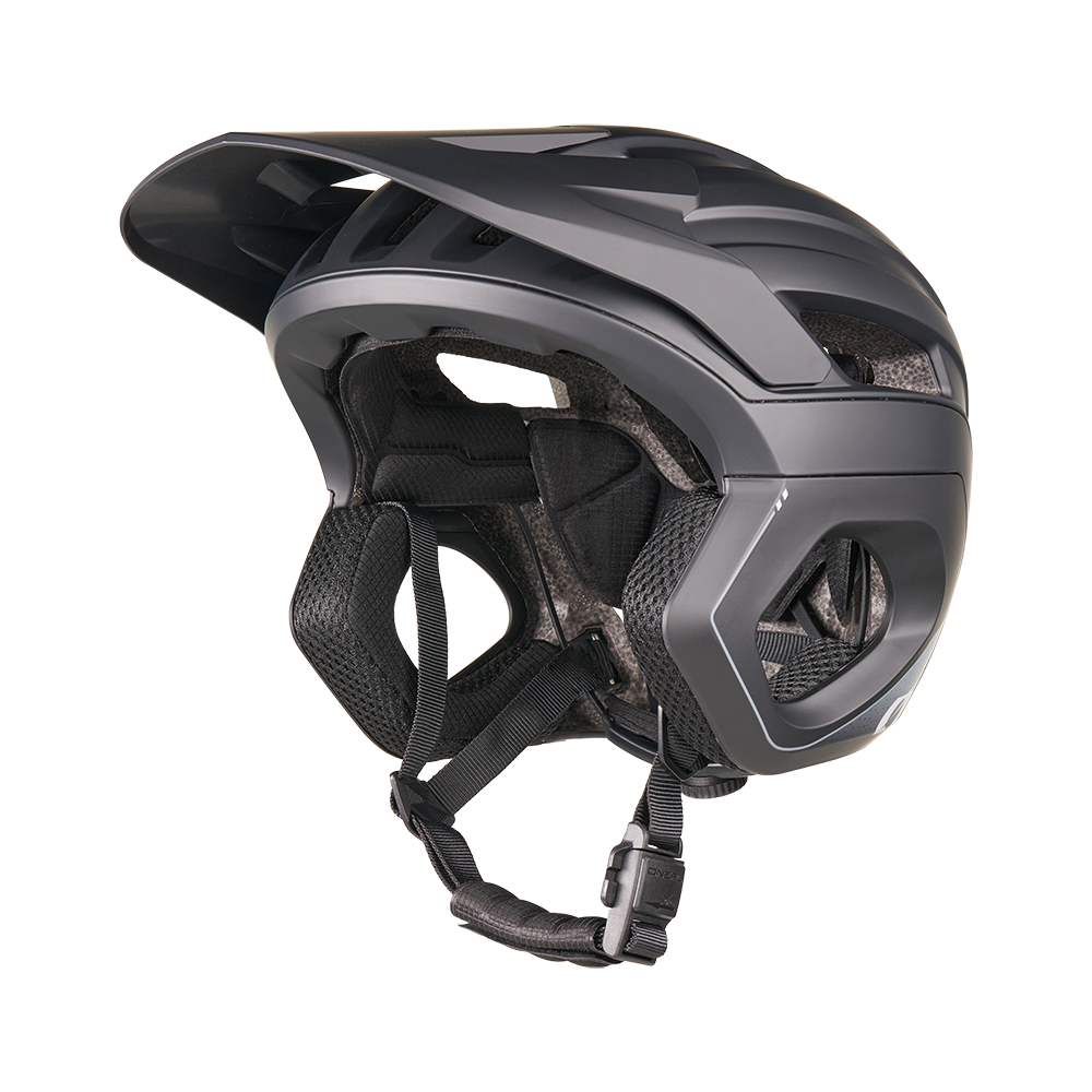 O'NEAL TRAPPER EVO SOLID MTB Helm Zwart