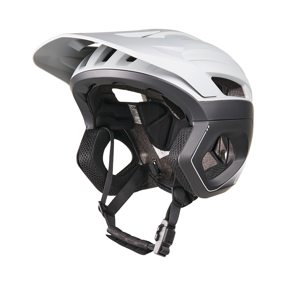 O'NEAL TRAPPER EVO SOLID MTB Helm Zwart/Grijs
