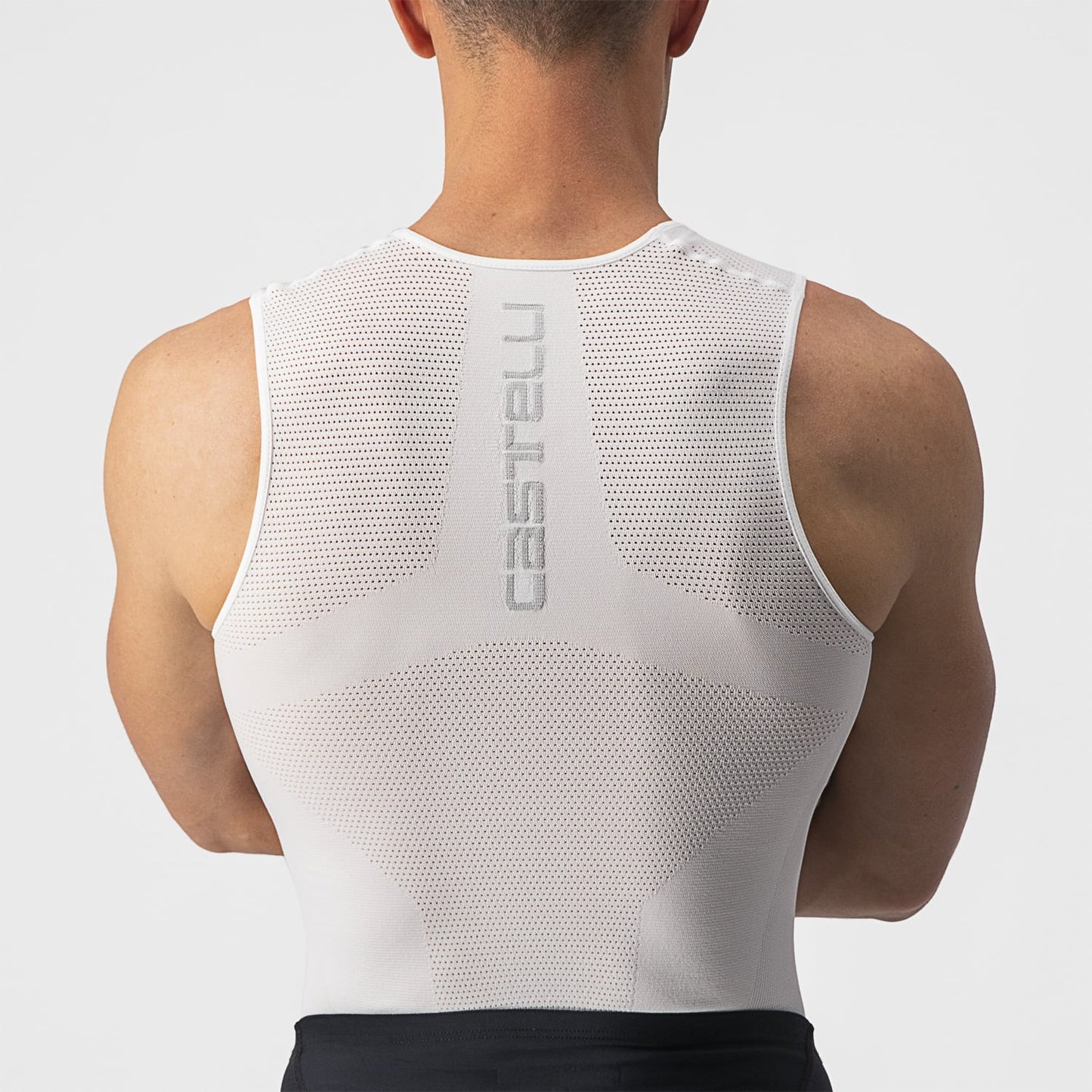 CASTELLI CORE SEAMLESS Mouwloos Ondergoed Wit