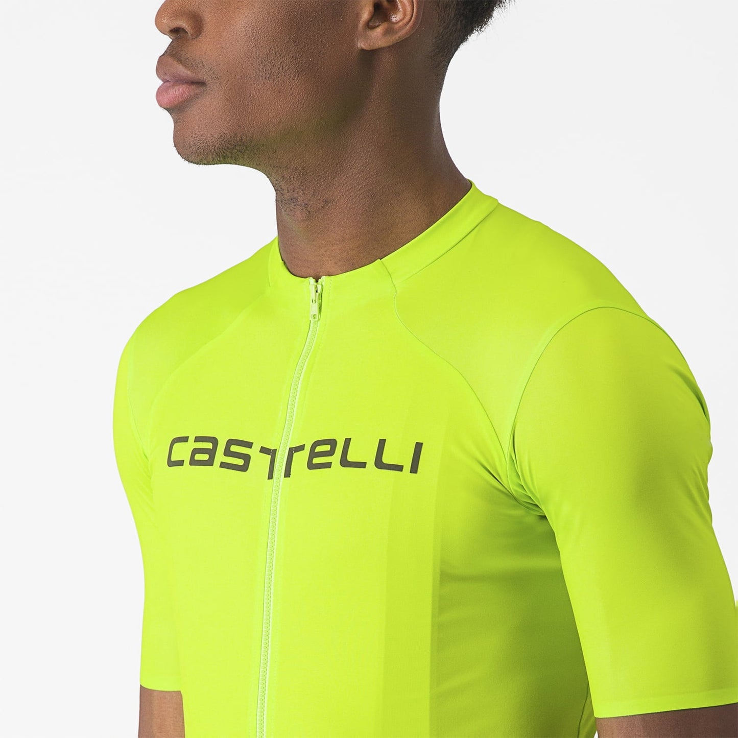 CASTELLI PROLOGO LITE Korte Mouw Jersey Geel