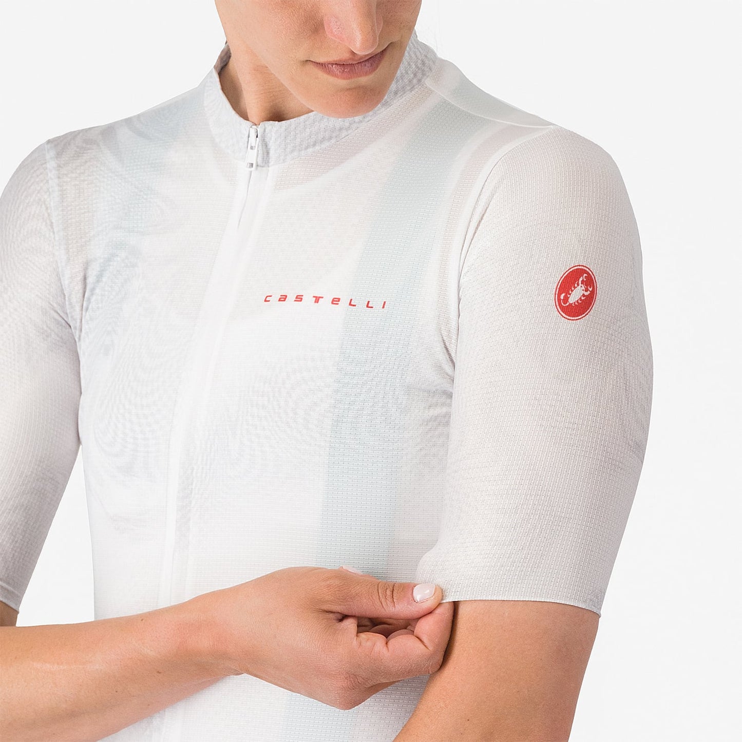 CASTELLI FANTASIA Damestrui Korte Mouw Wit