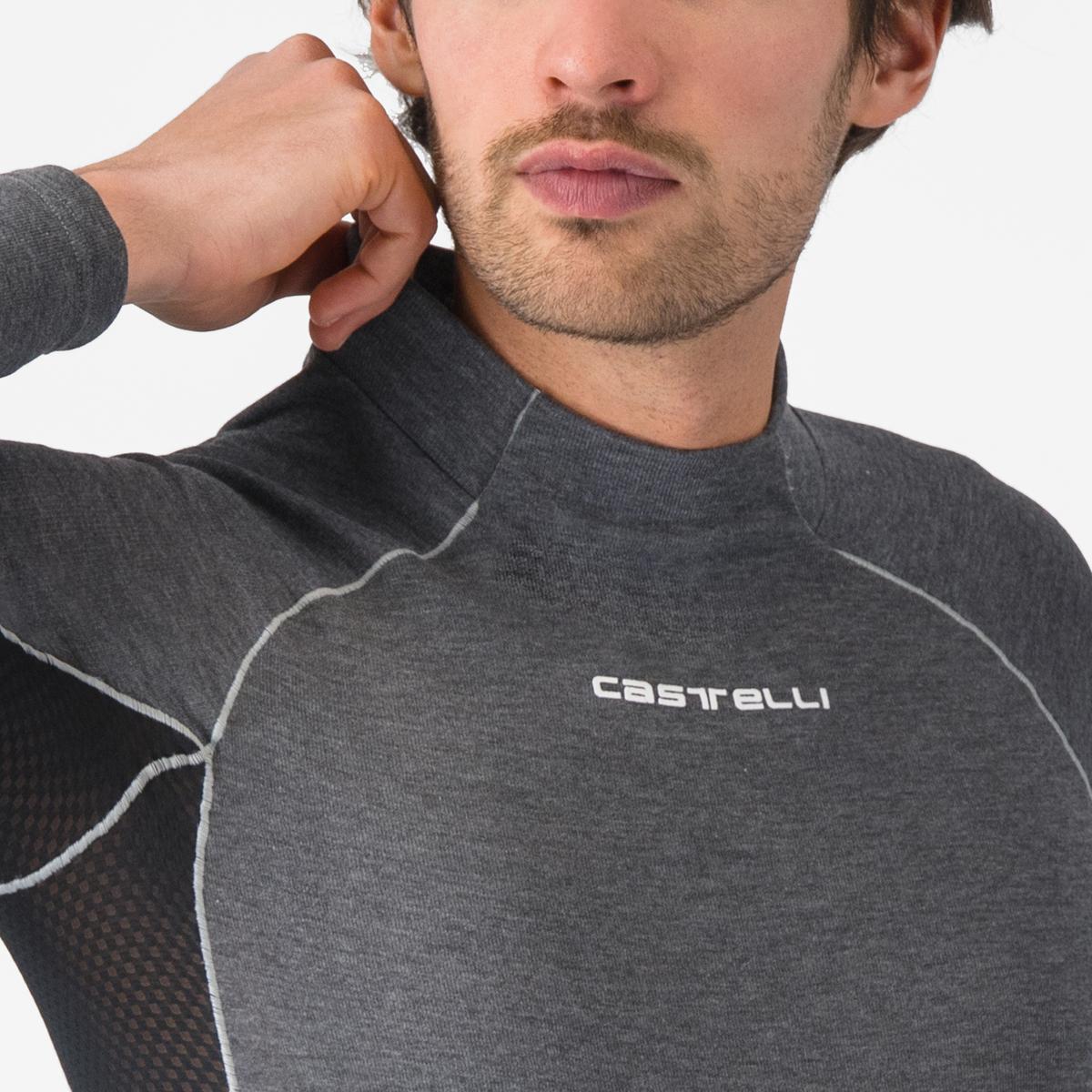 CASTELLI FLANDERS 2 Lange Mouwen Ondergoed Grijs