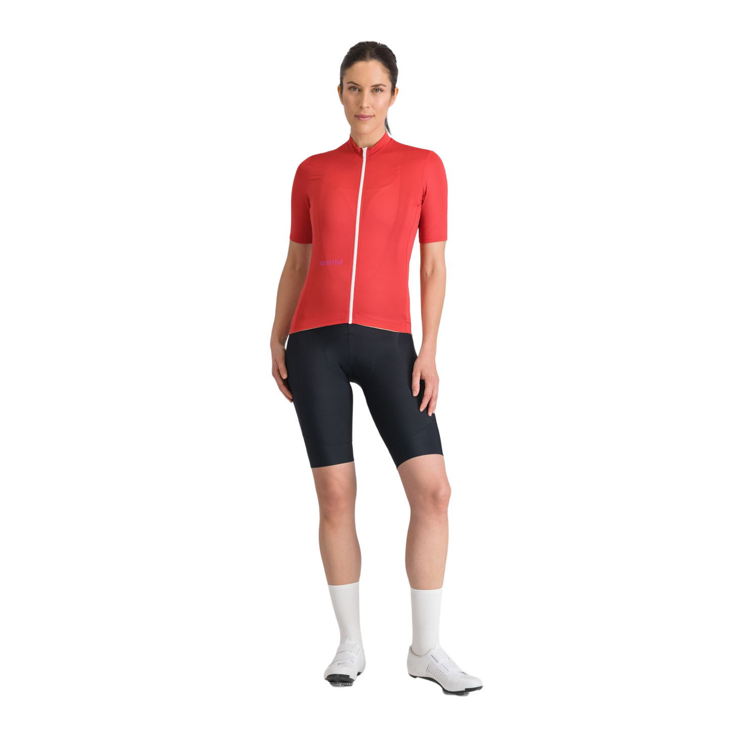 Dames SPORTFUL CLASSIC Korte Mouw Jersey Rood