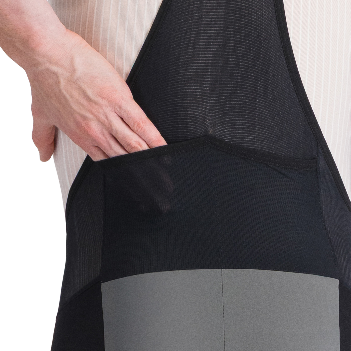SPORTFUL SUPERGIARA 2 Slabbetje Grijs/Zwart