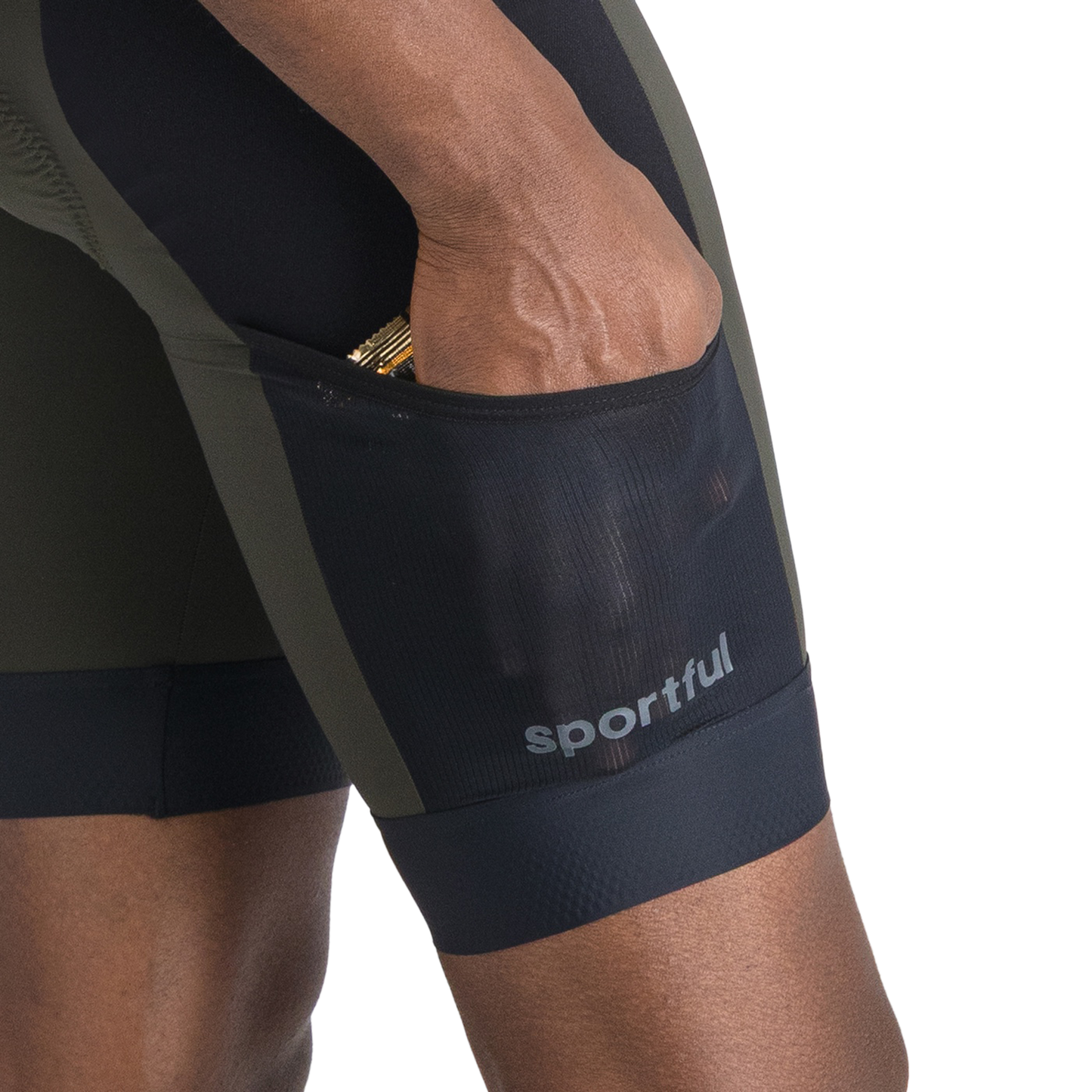 SPORTFUL SUPERGIARA 2 Slab Kort Khaki/Zwart